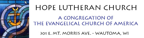 Hope Lutheran Church - A Congregational Church of the Evangelical Church of America